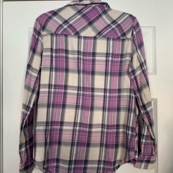 Lightweight purple flannel - Picture 2 of 2